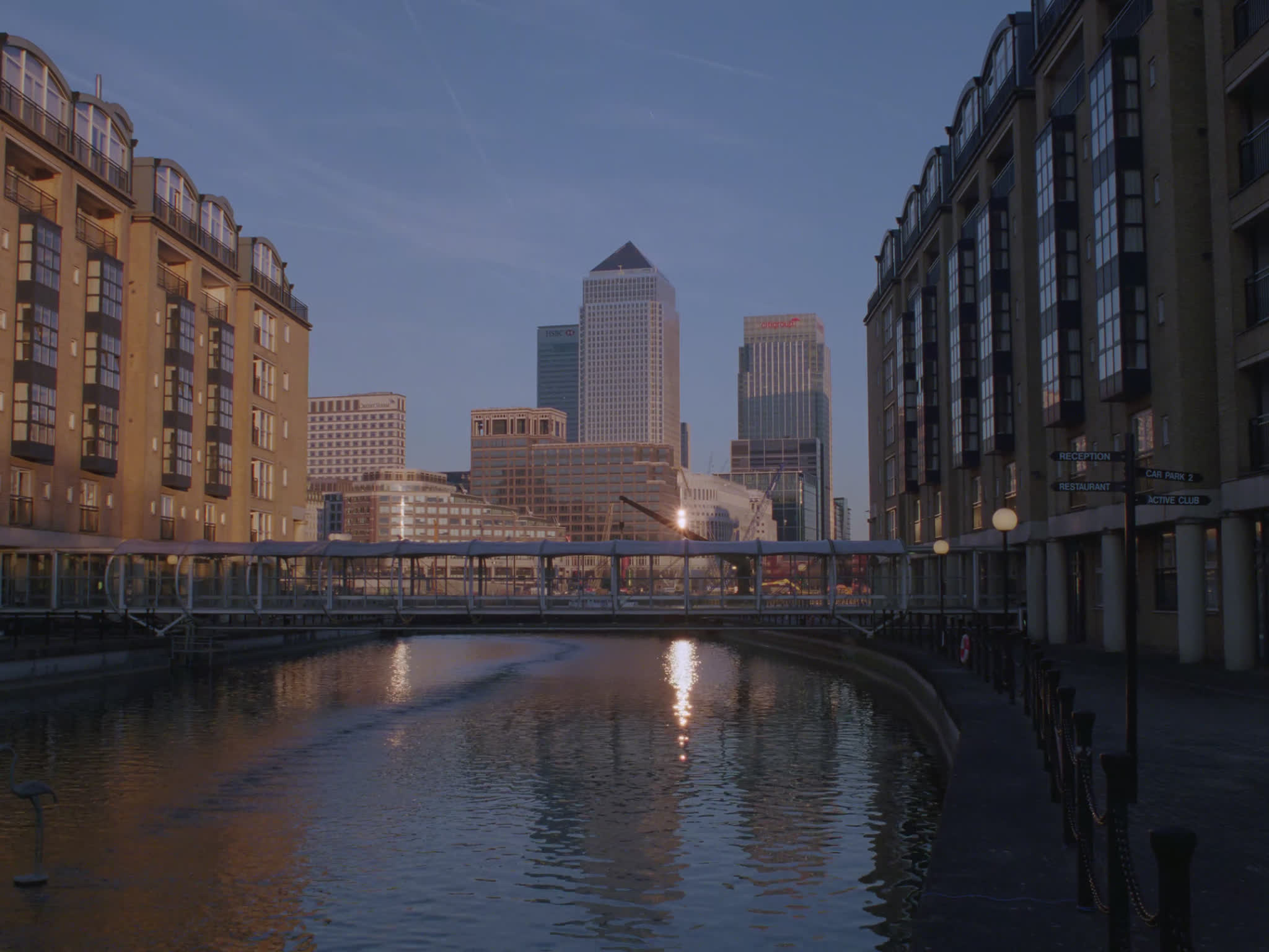 London Financial District 