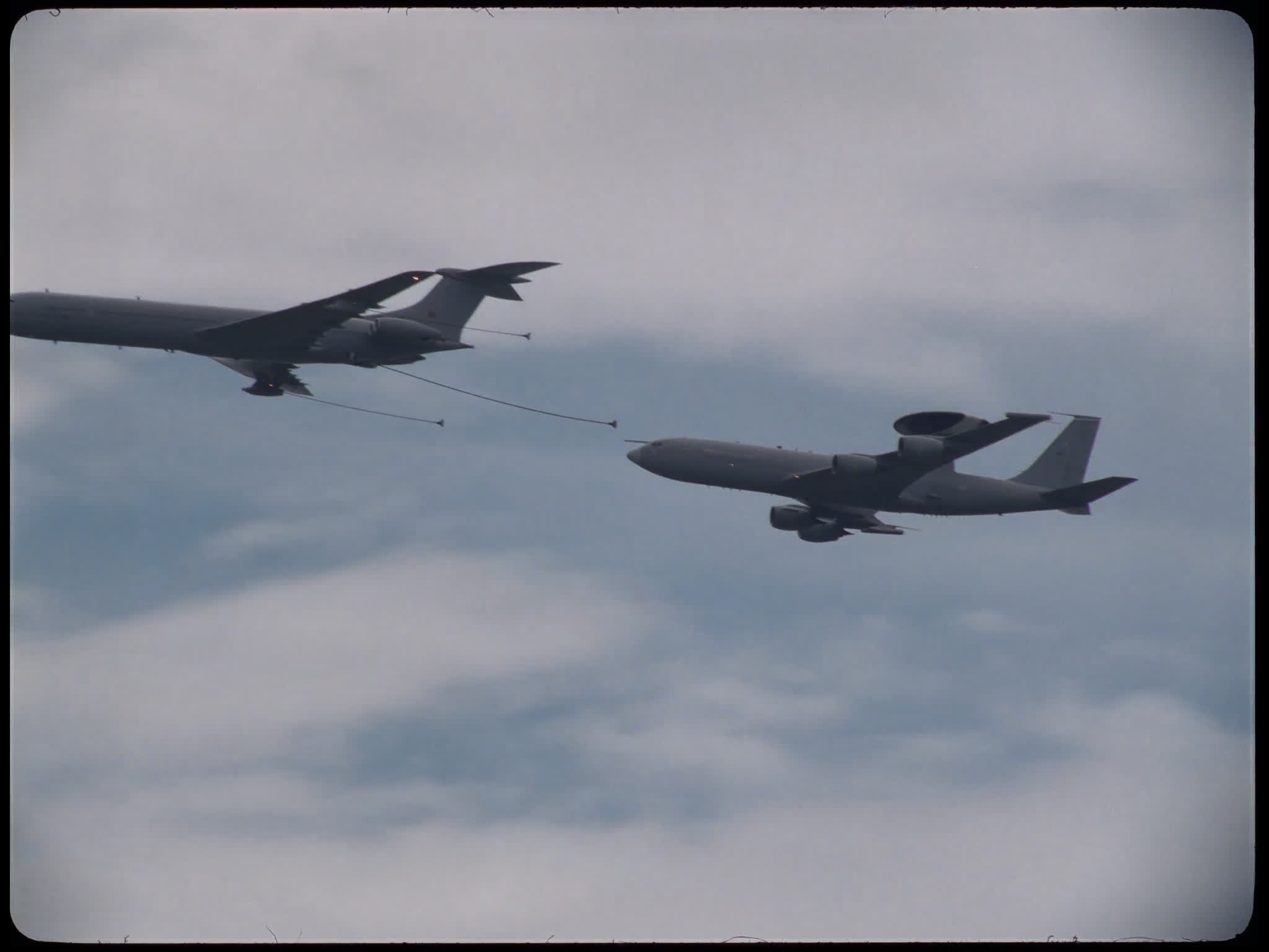 RAF E-3D and VC-10