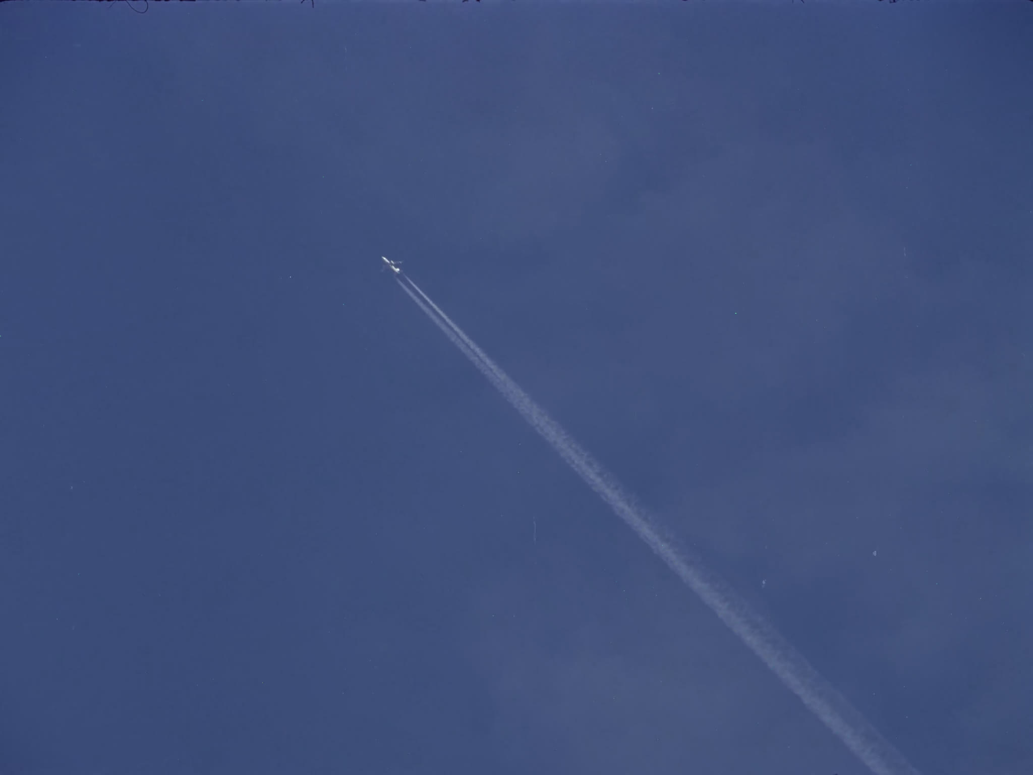 Plane Contrails
