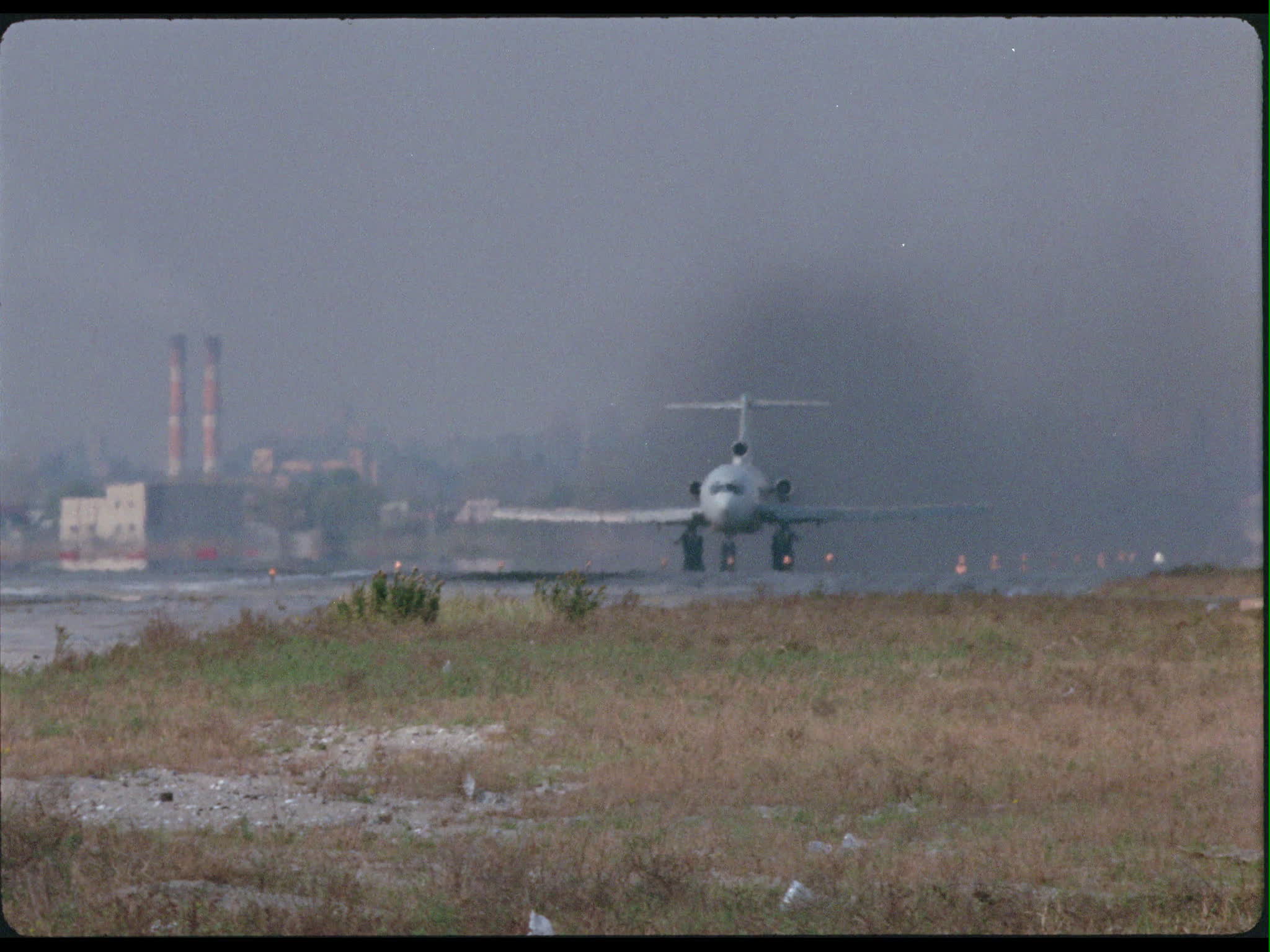 Take off in Kennedy Airport