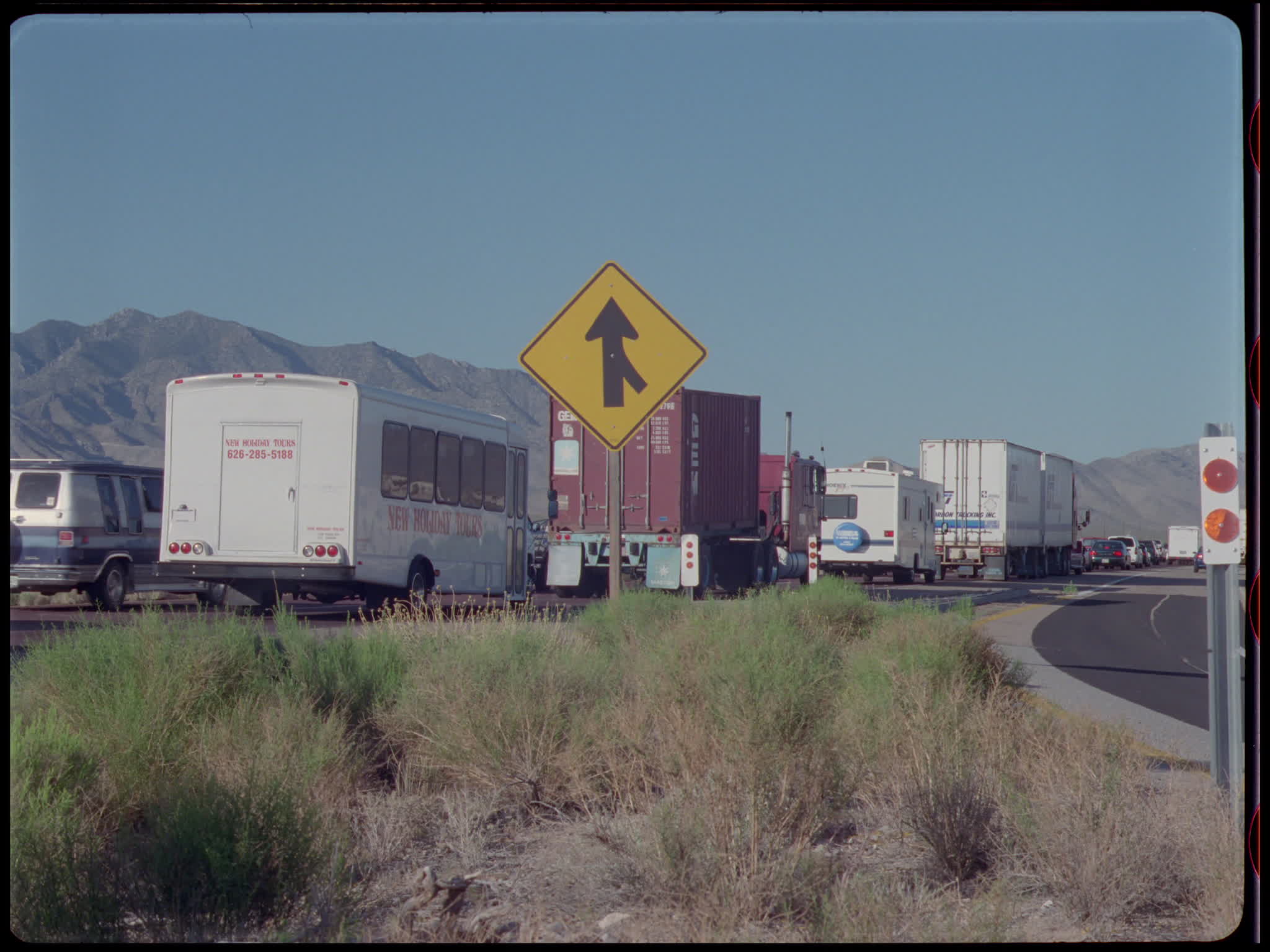 Traffic on Interstate 15