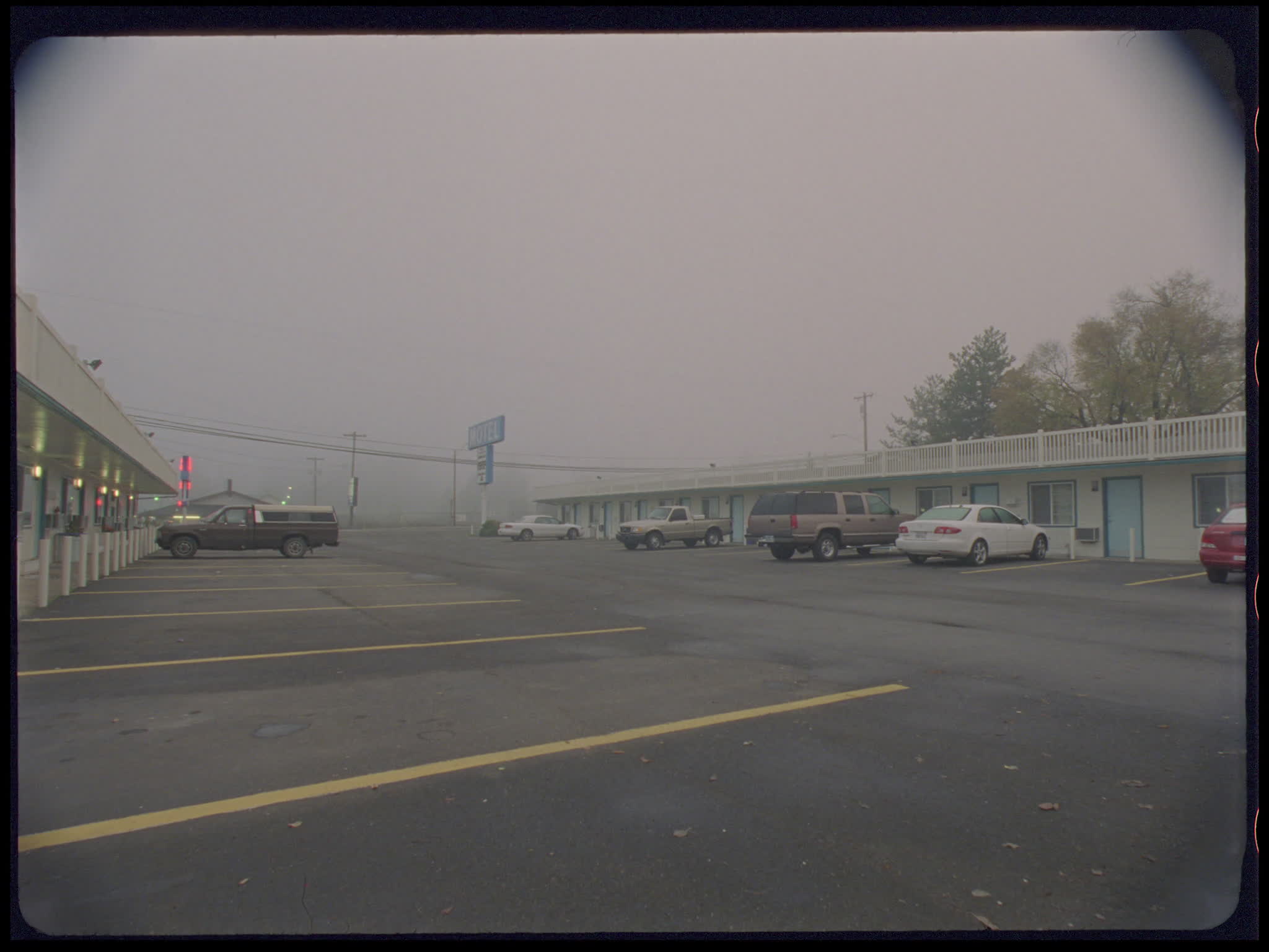 Motel Parking Lot