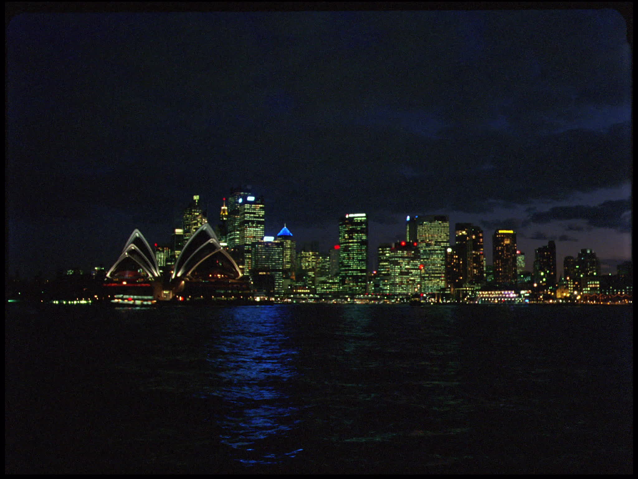 The Opera House at Night