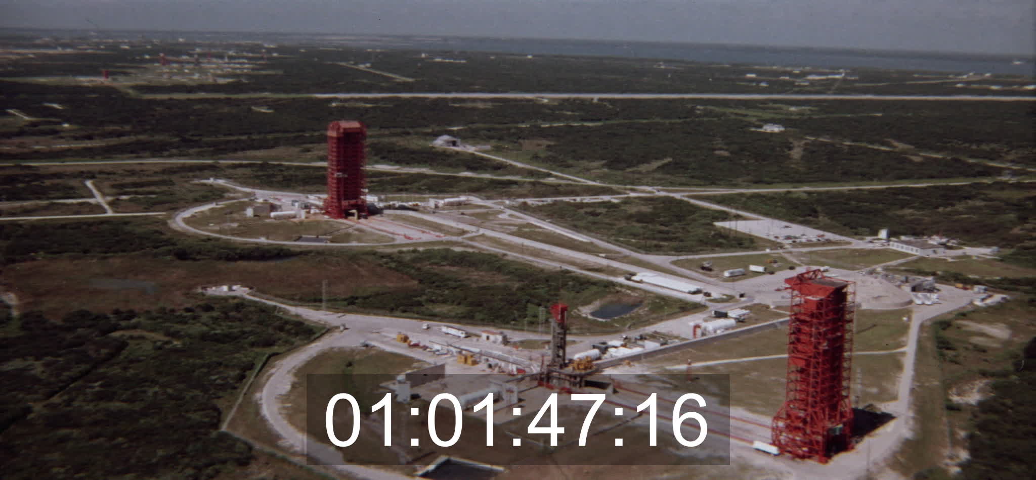 Cape Canaveral Launch Facility Aerial