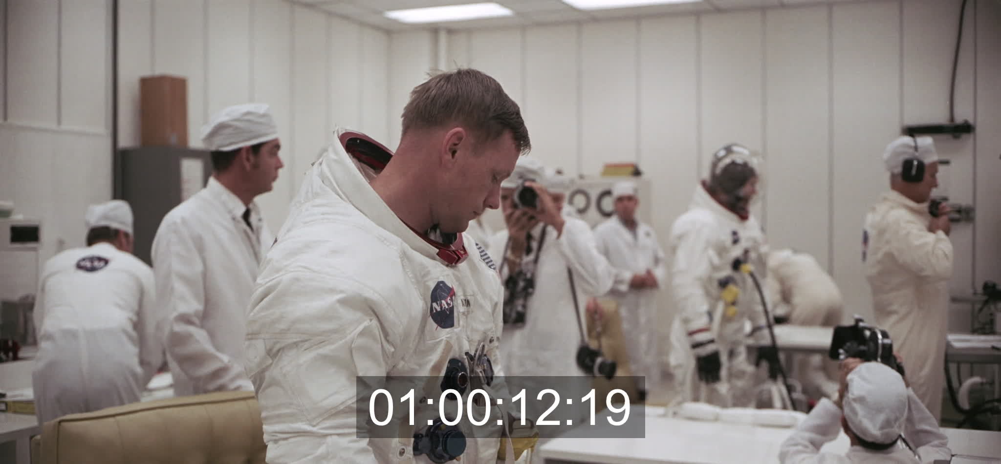 Apollo 11 Crew Getting ready