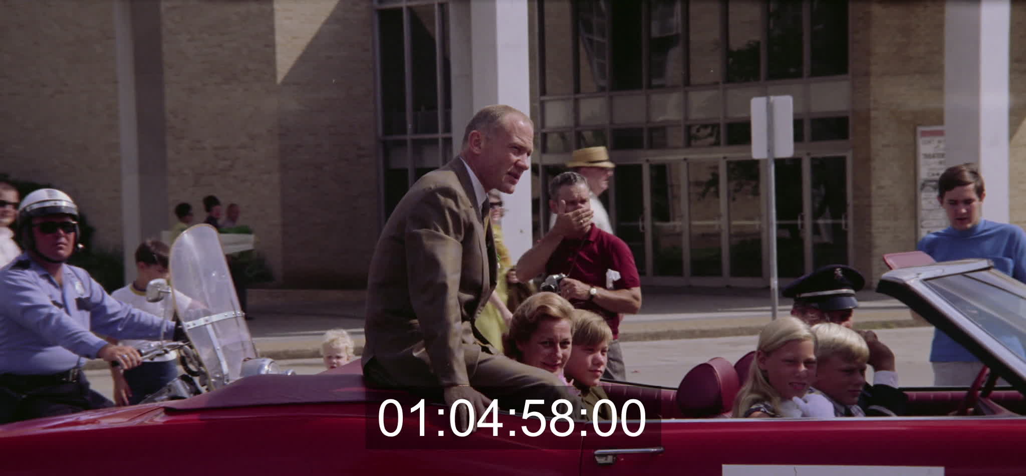 Buzz Aldrin and Michael Collins